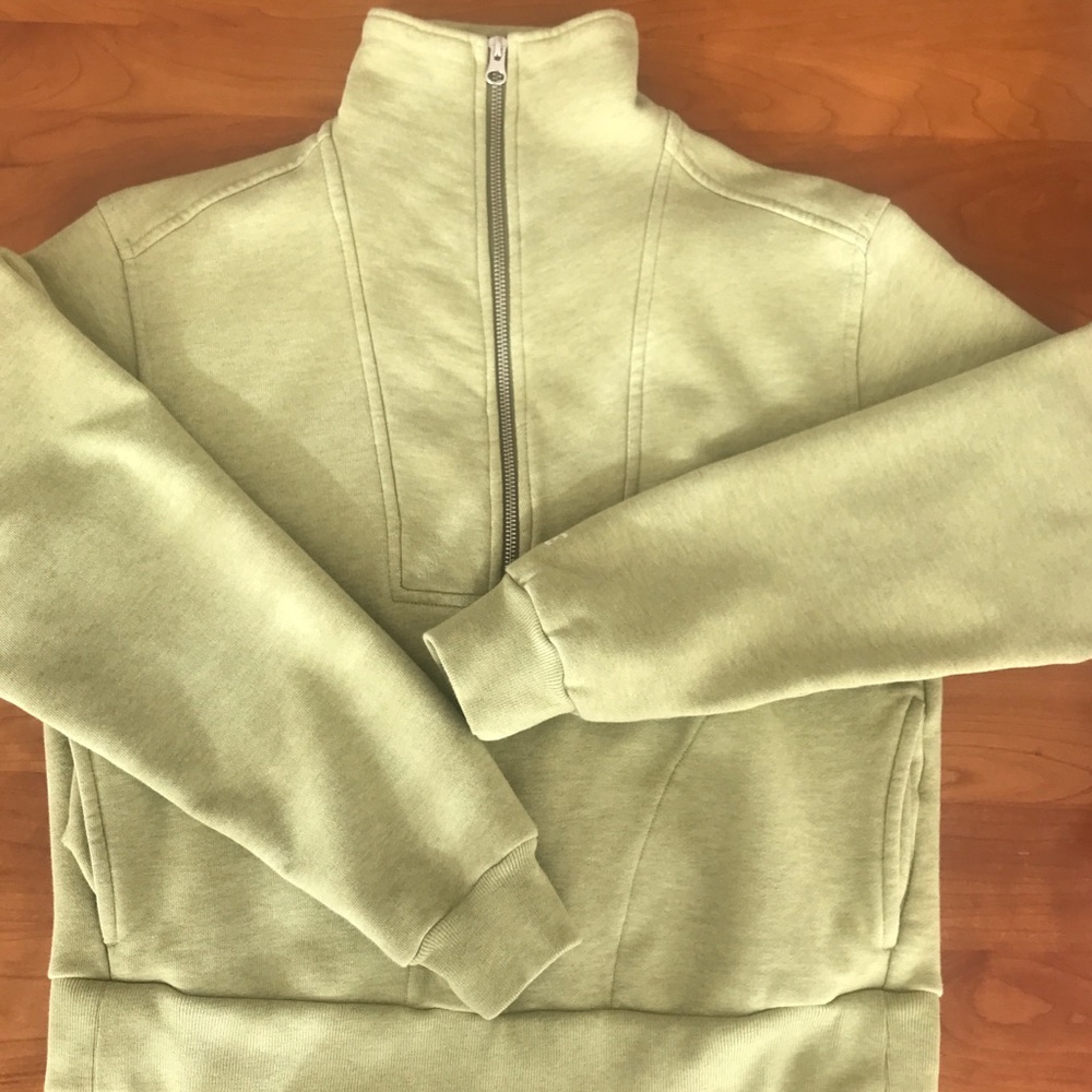 Everlane The Track Half-Zip (color Heathered Pear)